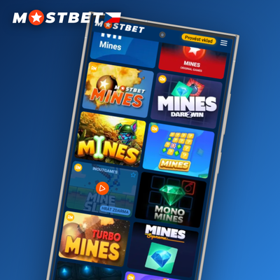 Mostbet Mines s pěti minami a multiplikátorem 3× – dynamická hra s vyšší variancí