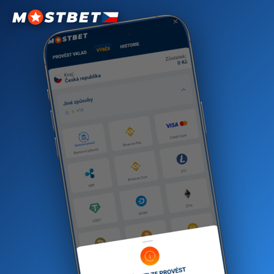 Bankovní převod výher z Mostbet na český účet bez poplatků